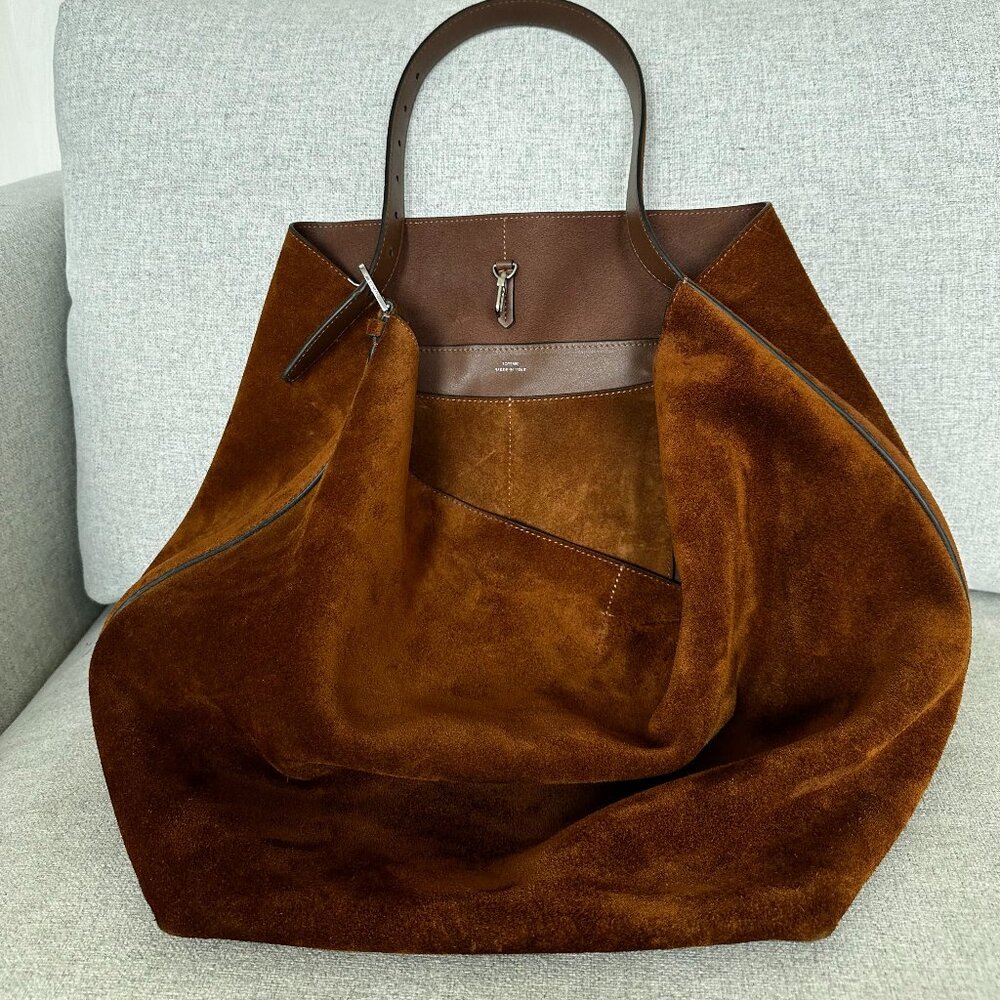 Toteme Belted tote tan